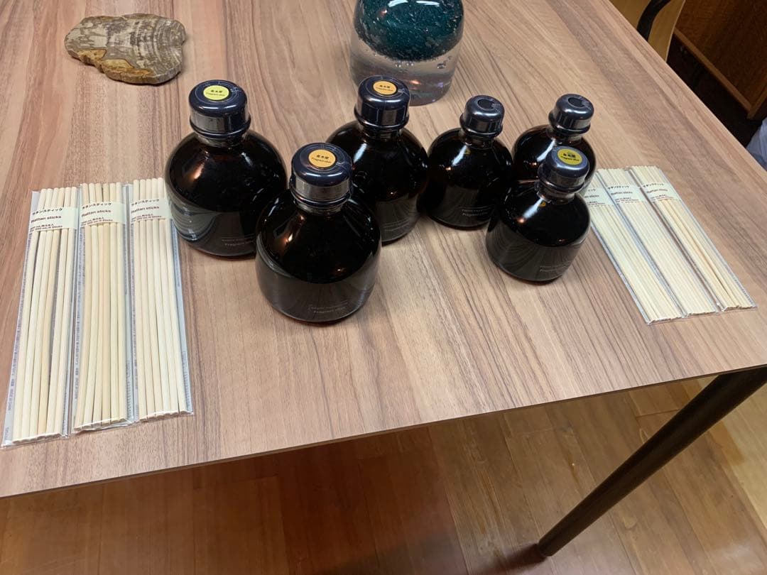 無印良品 インテリアフレグランスオイル 金木犀200ｍL×3 100mL×3 +