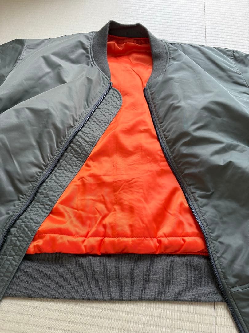 AVIREX MA-1 フライトジャケット カーキ色（4L）