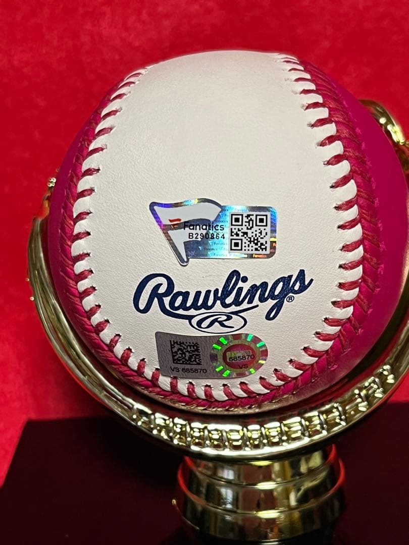 大谷翔平2021オールスターゲームホームランダービー球直筆サインボール