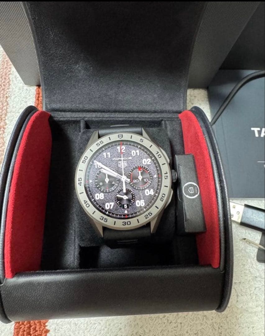 美品 タグホイヤーコネクテッド E3 チタンモデル 正規店購入