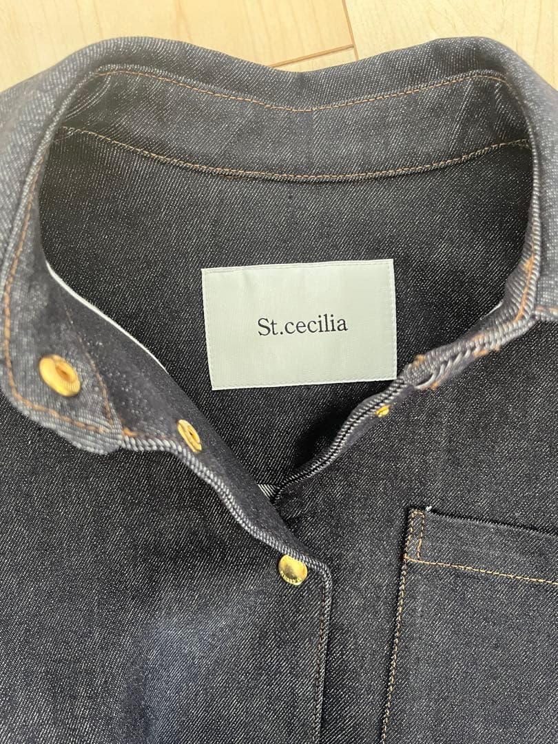 【美品】St.cecilia girlish ランタンデニムジャケット