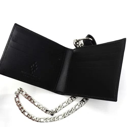 L0591S未使用品 Marcelo Burlon チェーン付き 2つ折り財布