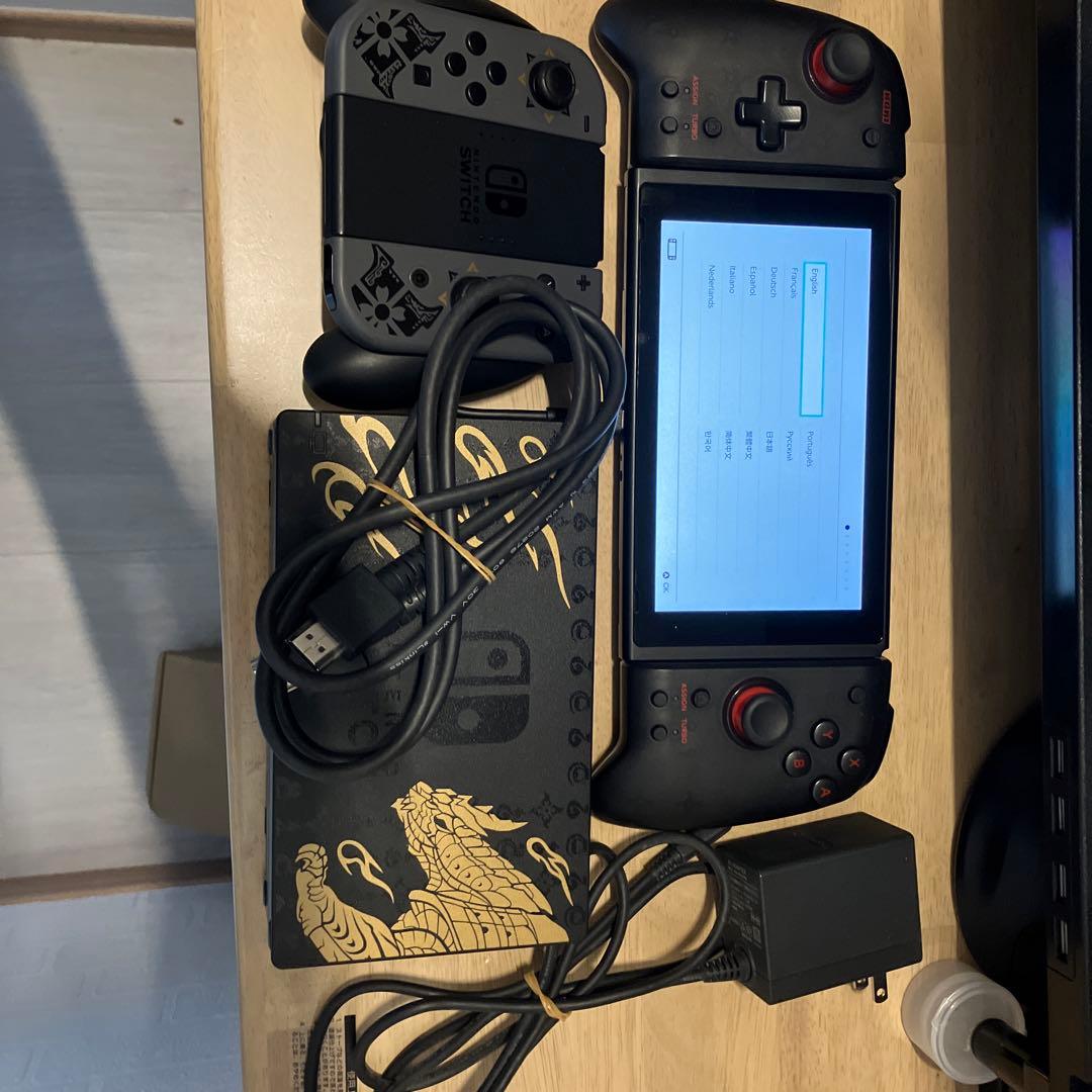 Switchモンハンライズスペシャルエディション本体　ライズDL済　おまけ有り