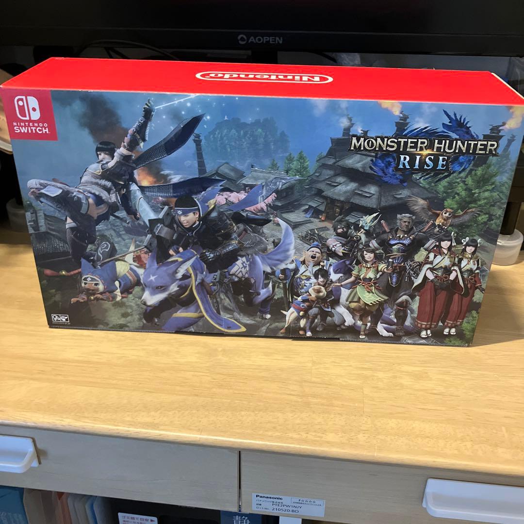 Switchモンハンライズスペシャルエディション本体　ライズDL済　おまけ有り