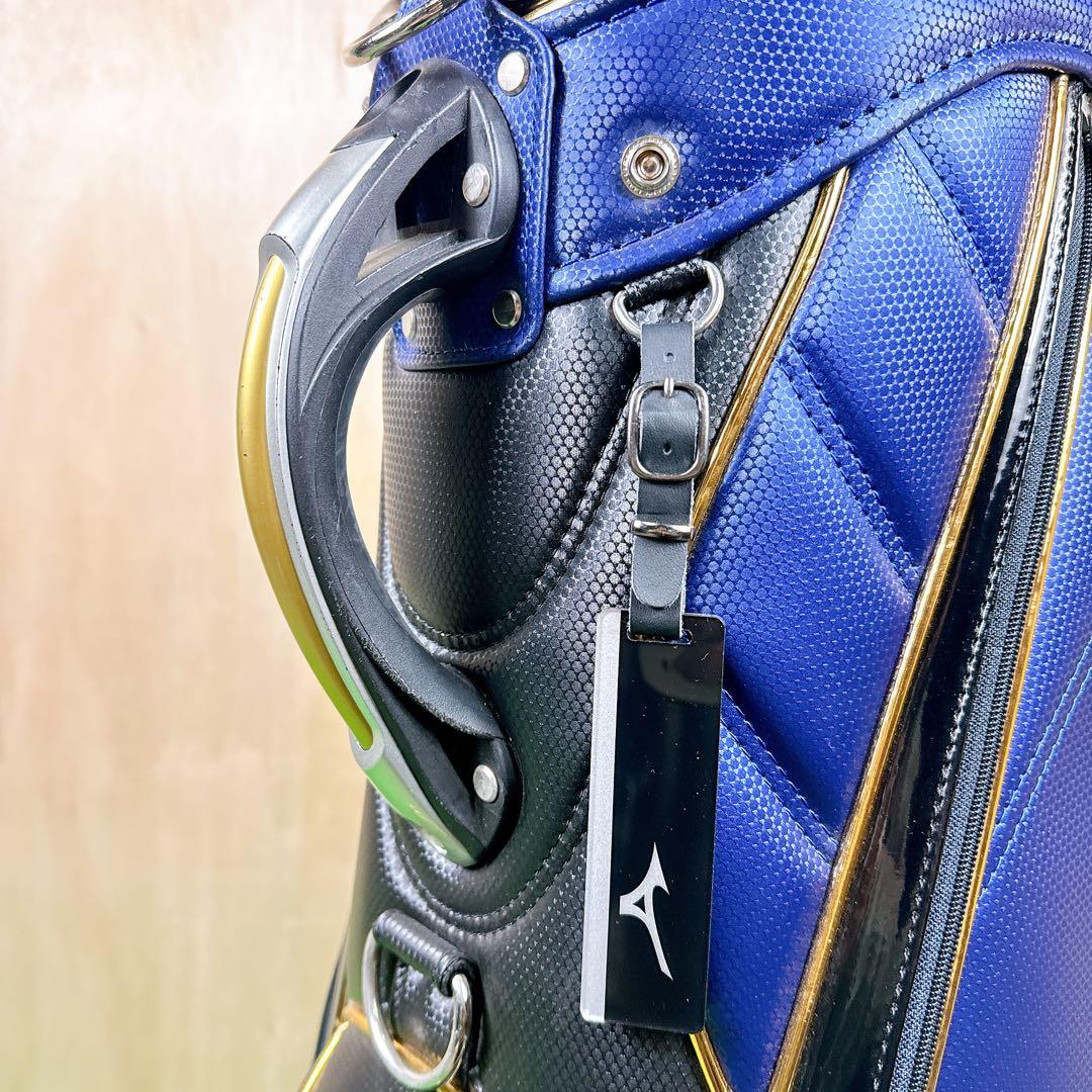 【美品】 MIZUNO ミズノ ゴルフ ハイグレード キャディバッグ ９.５型