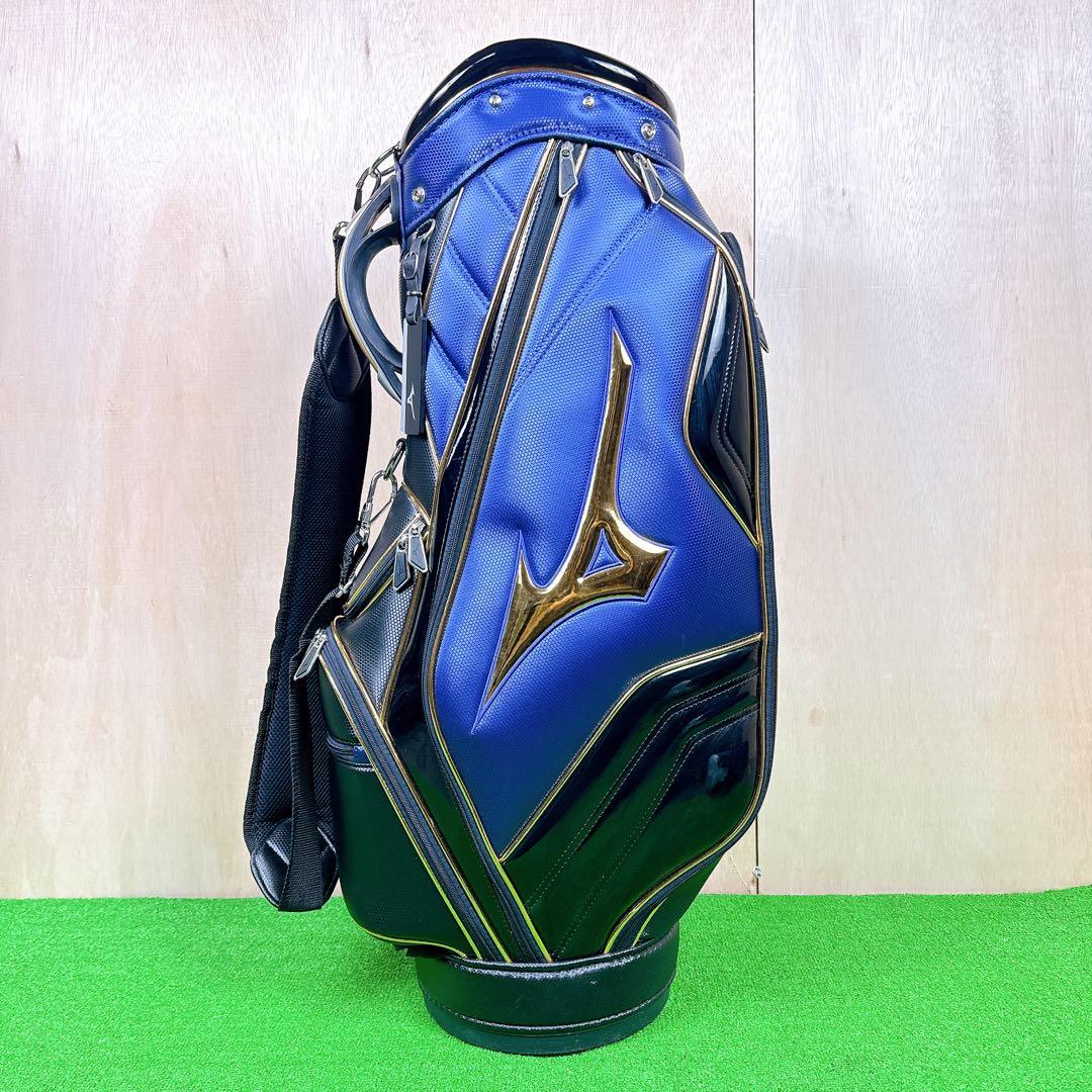 【美品】 MIZUNO ミズノ ゴルフ ハイグレード キャディバッグ ９.５型