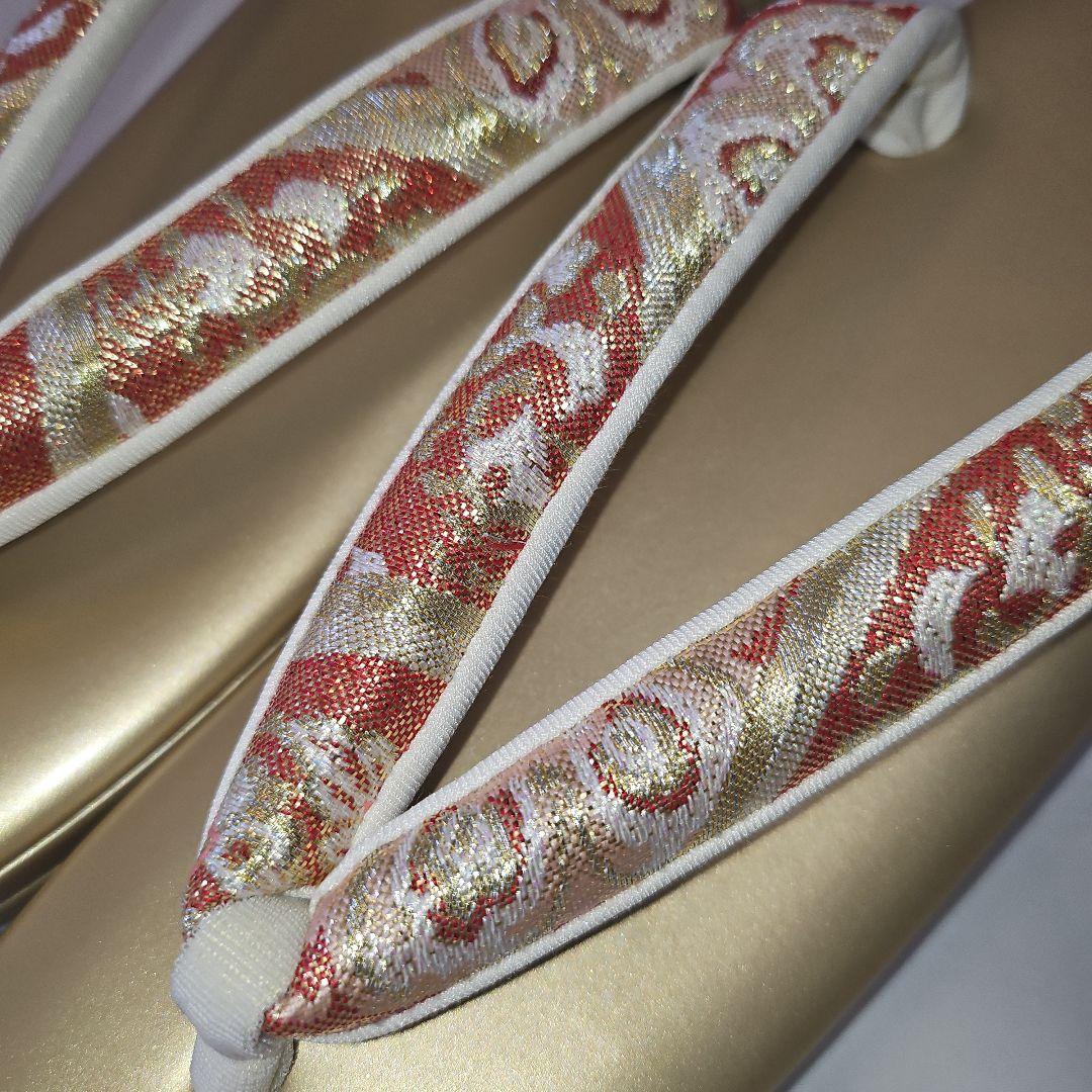 お値下げ‼️☆和装用バッグと草履セット☆成人式☆礼装☆帯地☆未使用