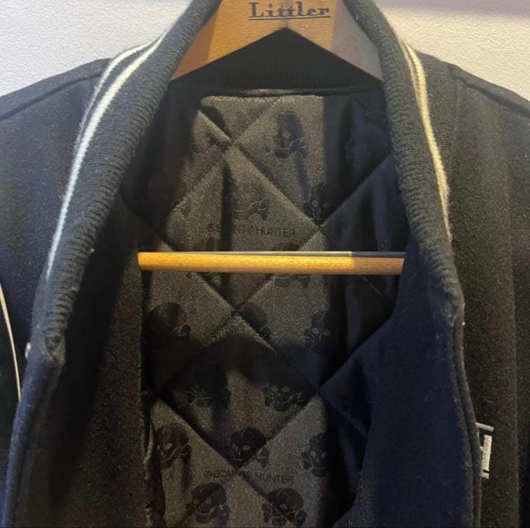 毛玉あり●BOUNTY HUNTER スカルスタジャン