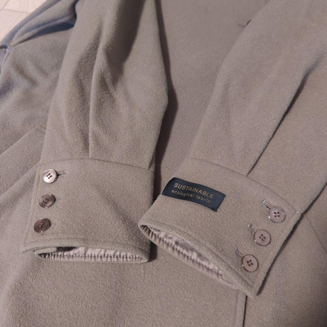 Ameri　POOFY FLARE LONG COAT