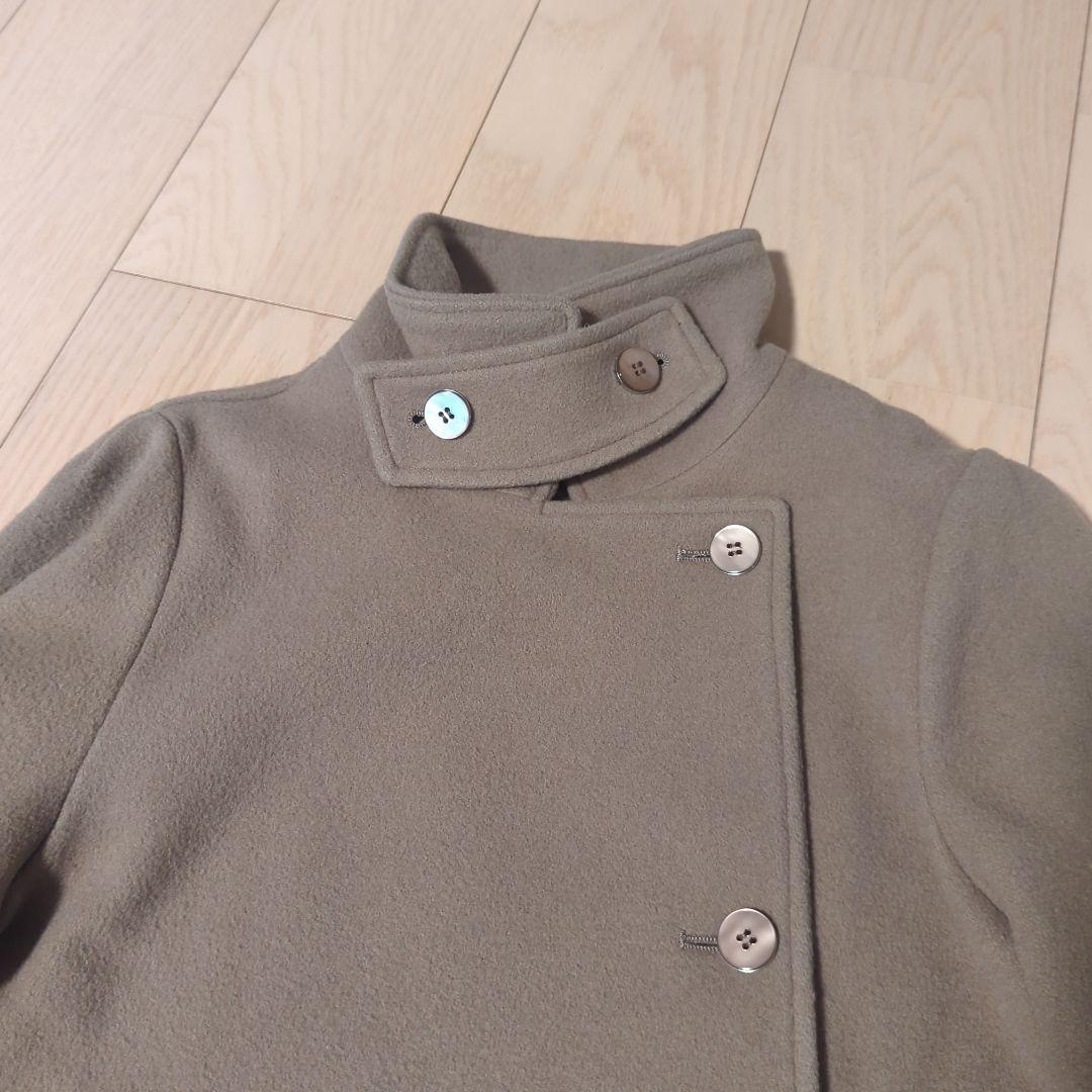 Ameri　POOFY FLARE LONG COAT