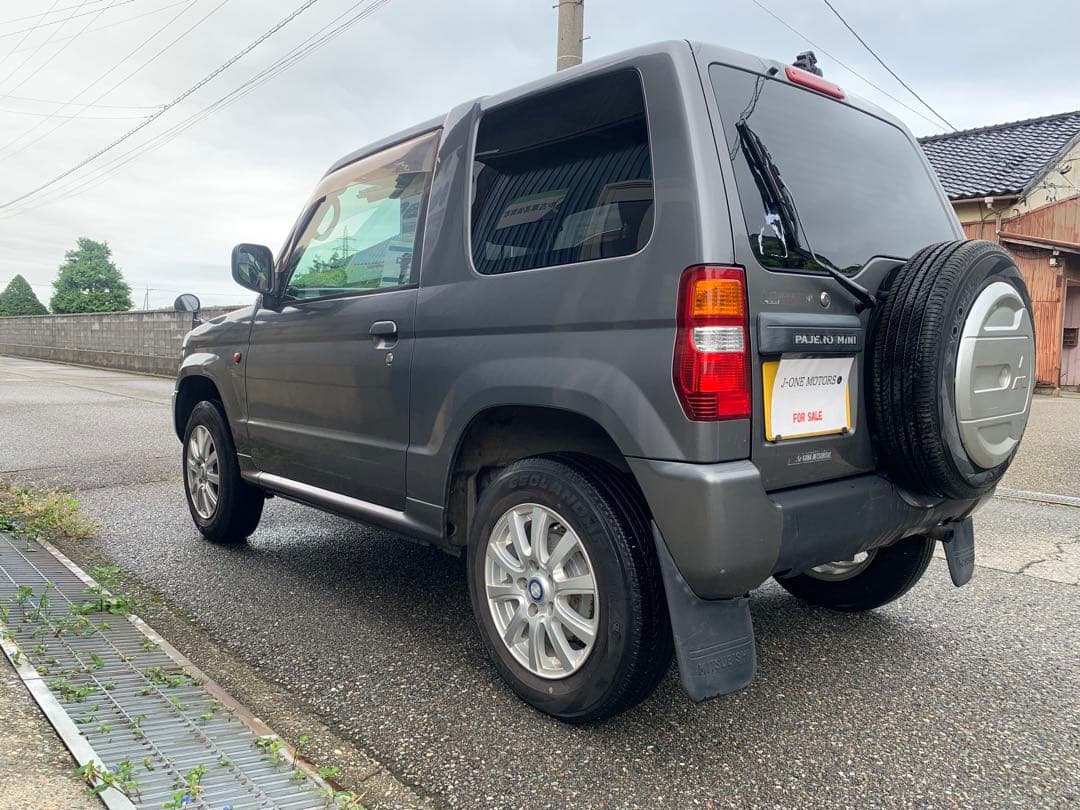 【マニュアル車‼︎】三菱パジェロミニ／車検あり/スタッドレス付き