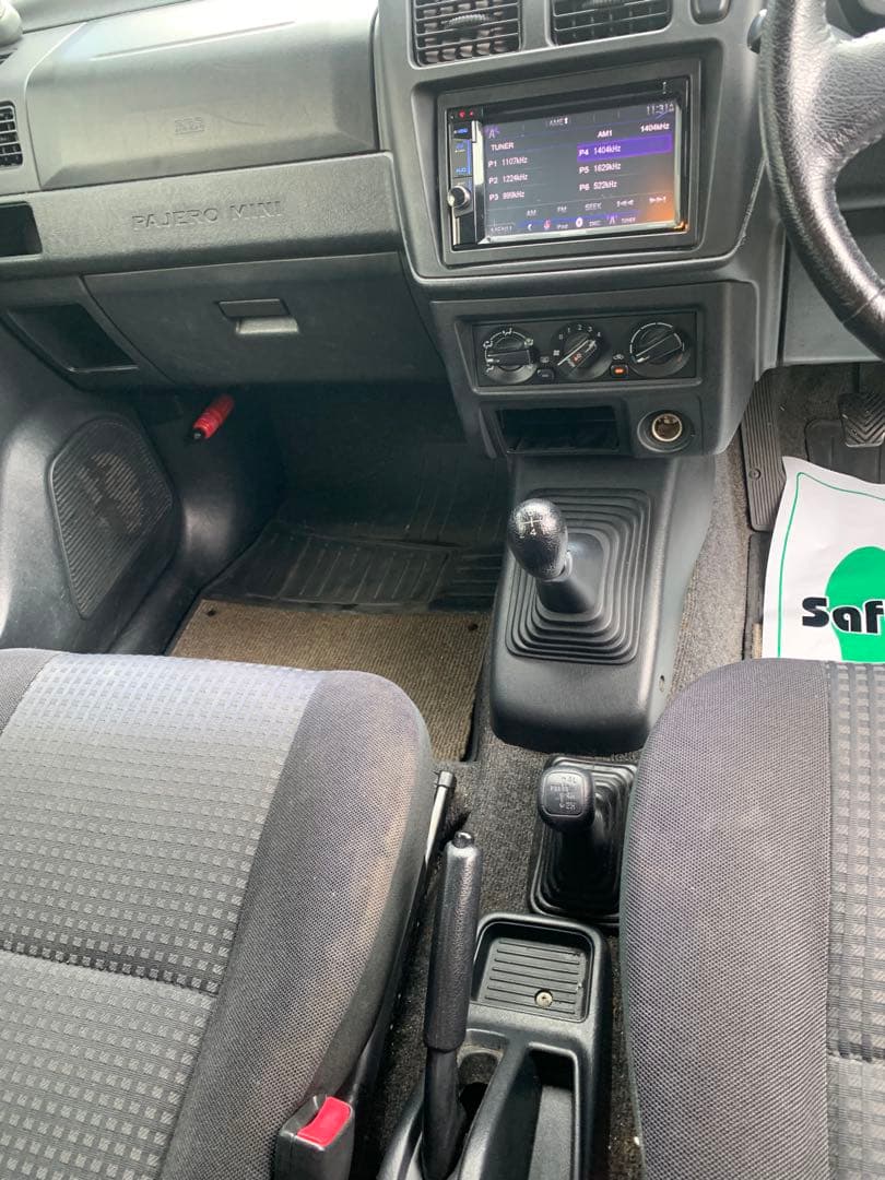 【マニュアル車‼︎】三菱パジェロミニ／車検あり/スタッドレス付き