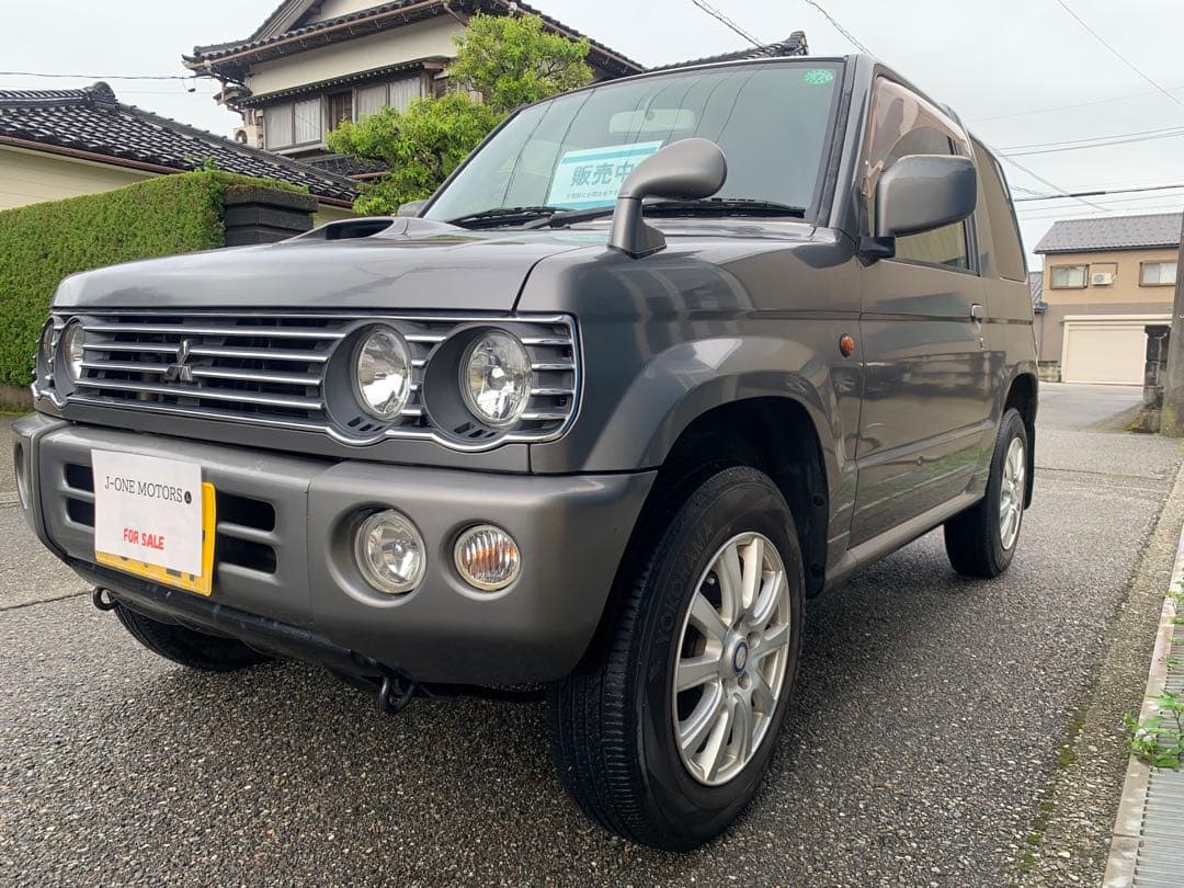 【マニュアル車‼︎】三菱パジェロミニ／車検あり/スタッドレス付き