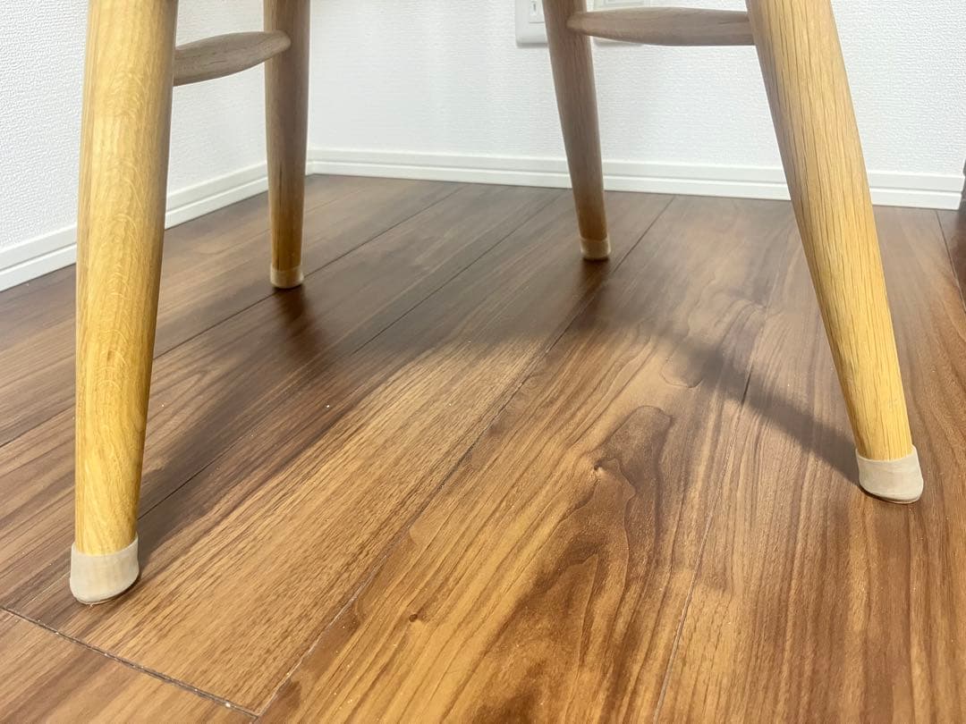 【mm】ハーフラウンドチェア オーク無垢材 オイル仕上げ