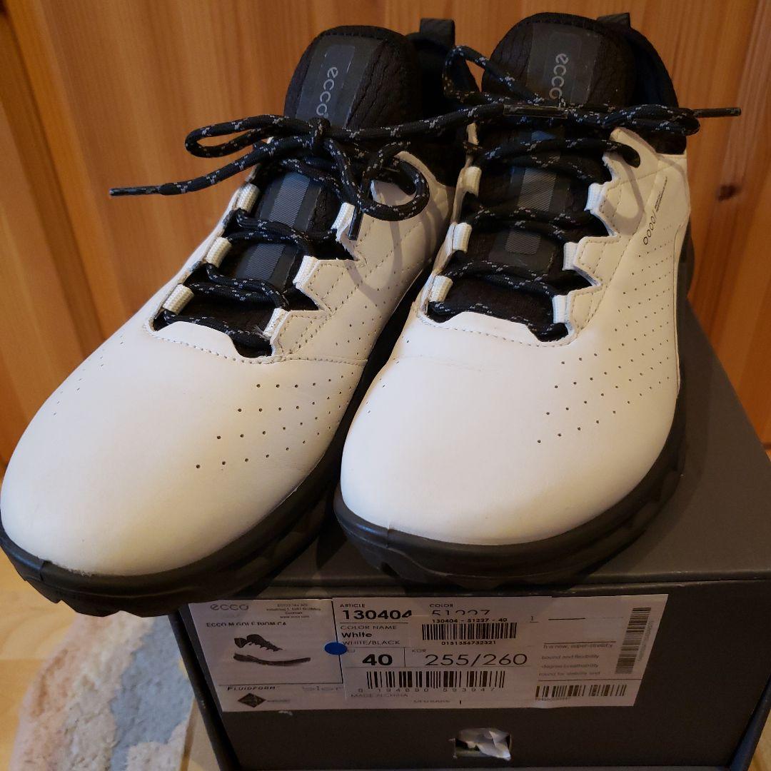 ECCO GOLF BIOM C4 40 ホワイト/ブラック