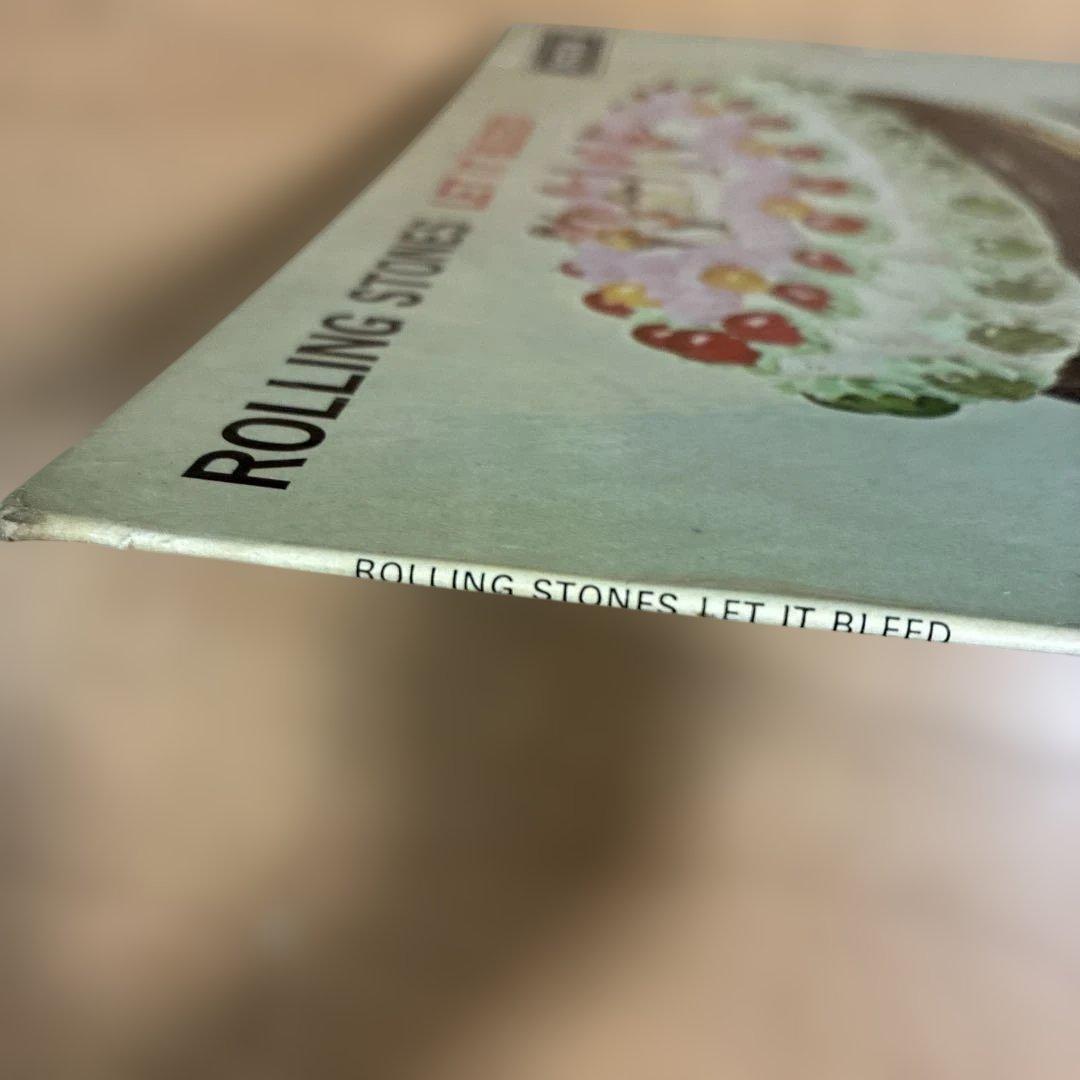 ローリングストーンズ 名盤 レコード レットイットブリード　UKオリジナル盤