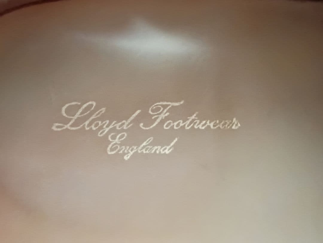 Lloyd footwear ブラックモンクストラップ革靴 25cm.