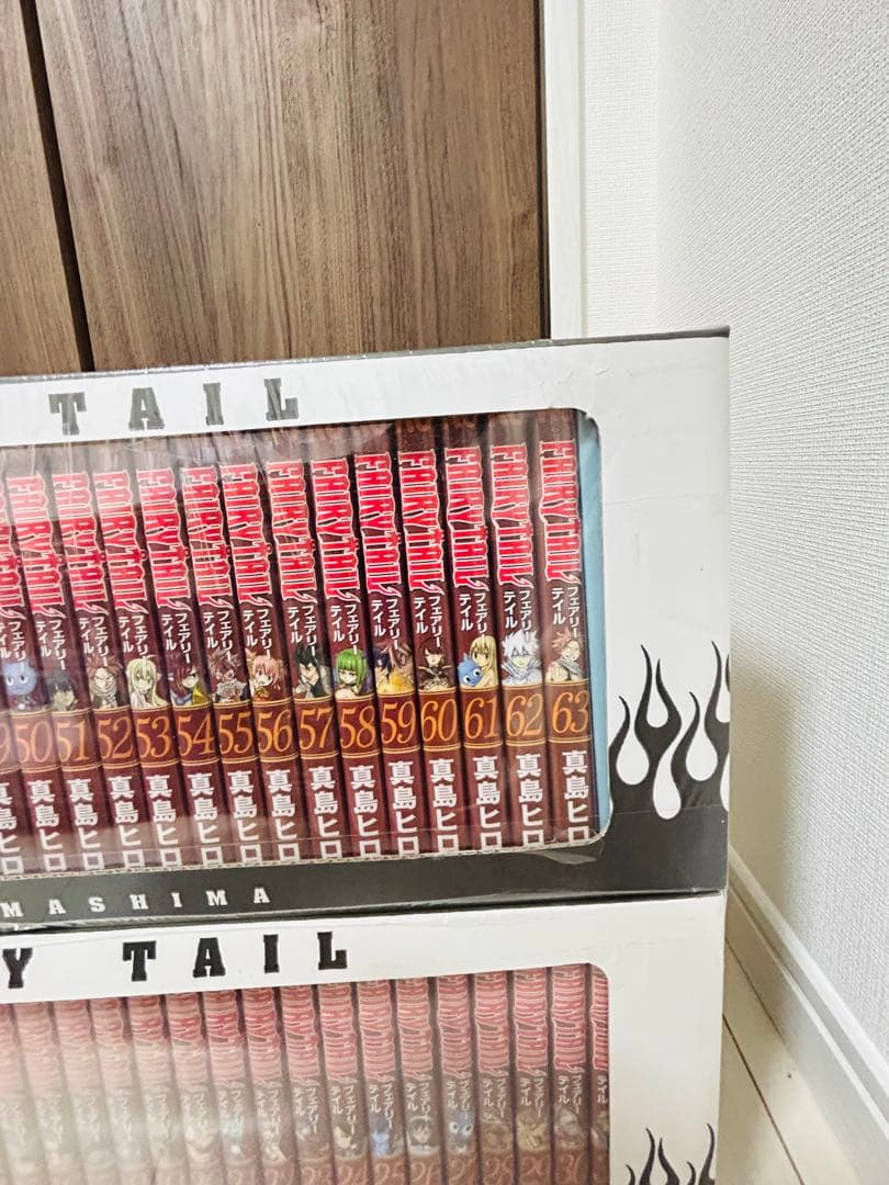 FAIRYTAIL 1-63巻 全巻 セット オリジナル全巻収納BOX2個付