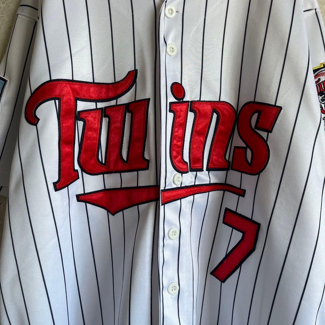 MLB ミネソタツインズ ベースボールシャツ レプリカユニフォーム ジョー