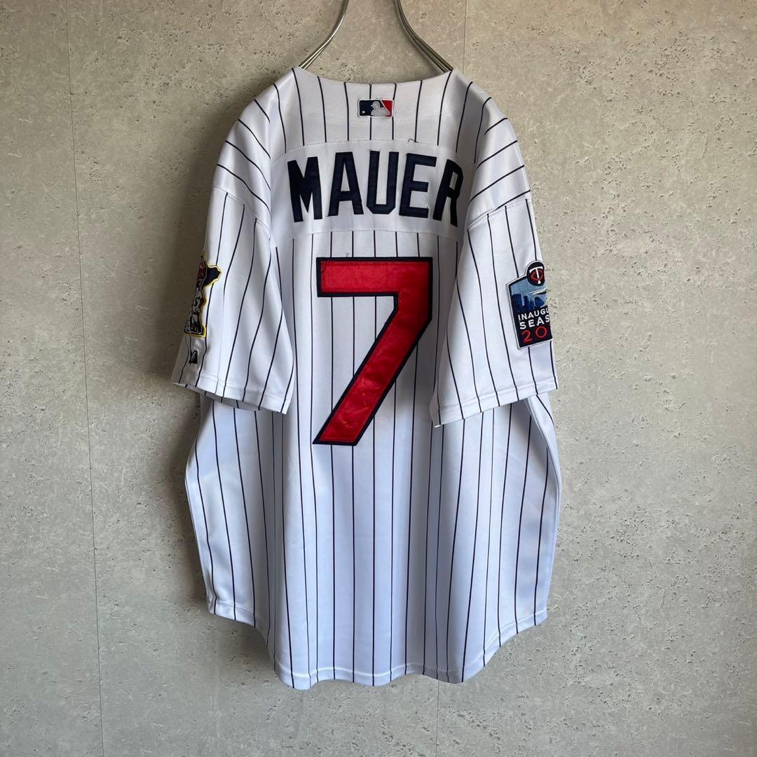 MLB ミネソタツインズ ベースボールシャツ レプリカユニフォーム ジョー