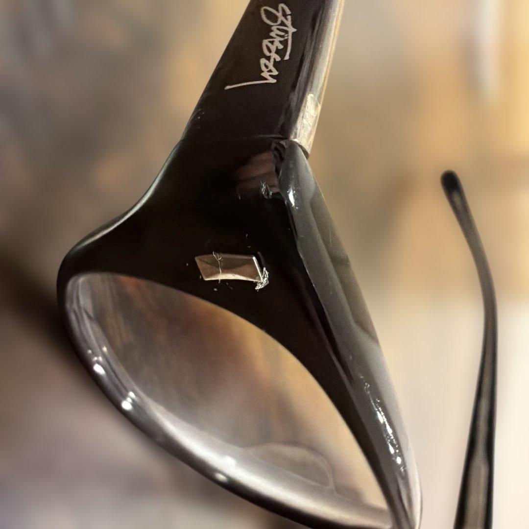 美品】old stussy michaelサングラスメガネ　純正クリアレンズ