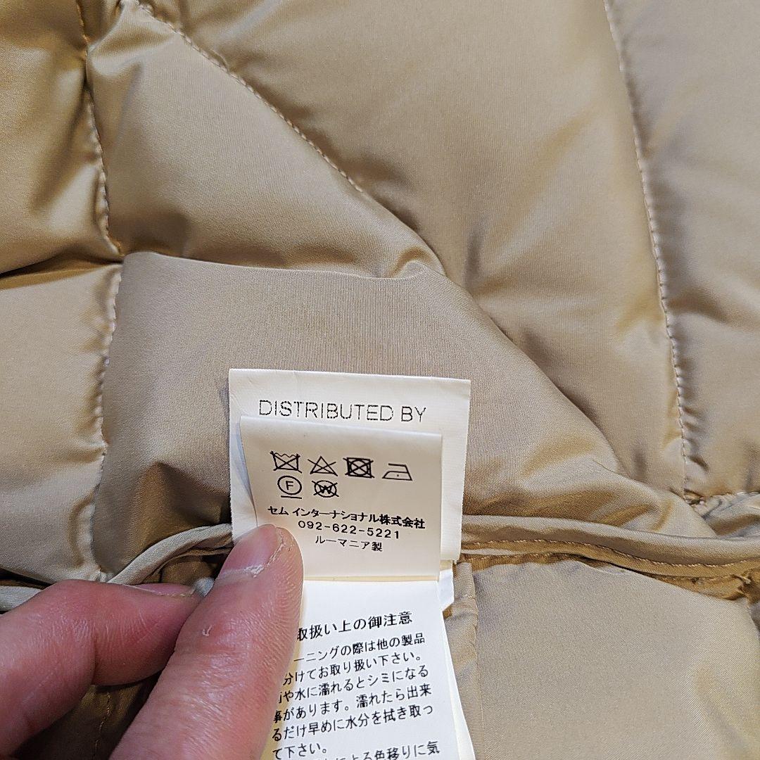 70thアニバーサリー ダウンベスト italia LIMONTA生地