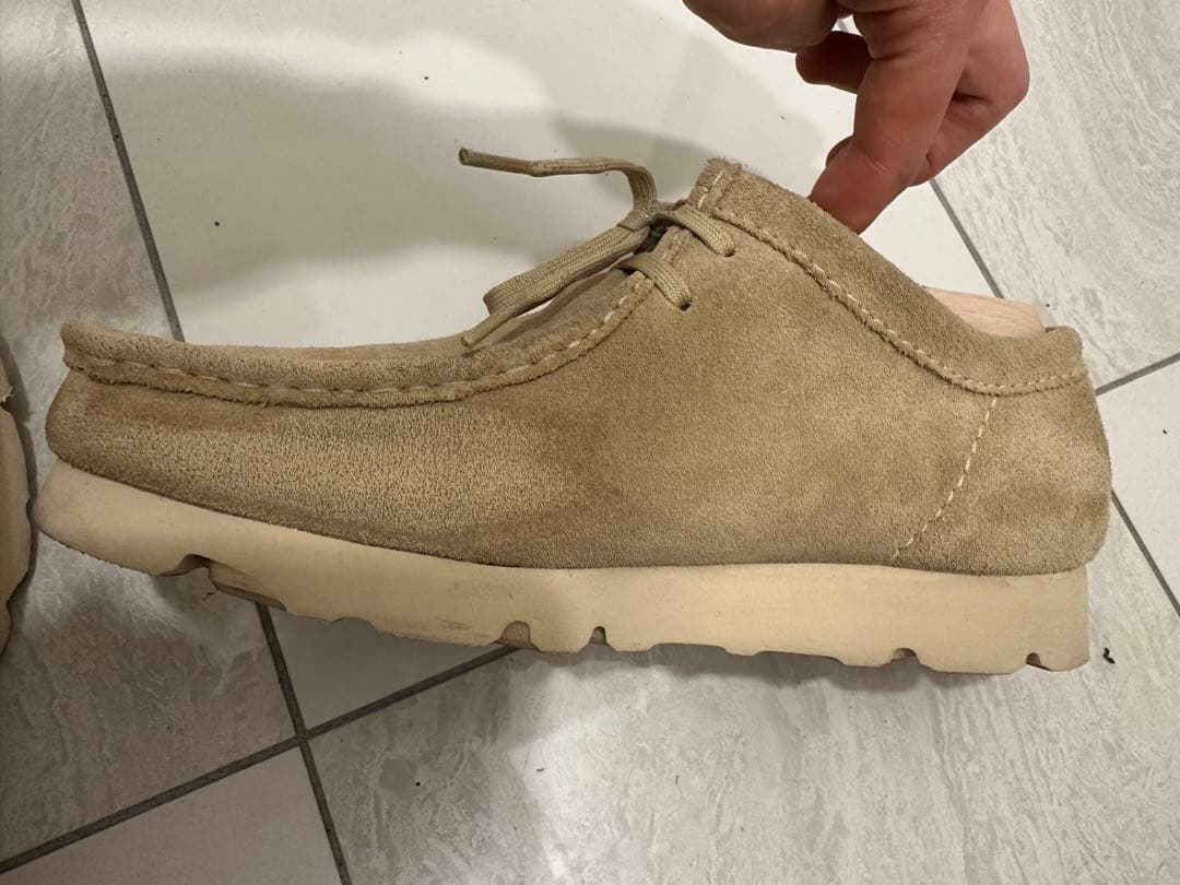 Clarks Wallabee gtx クラークスワラビーゴアテックスメープル