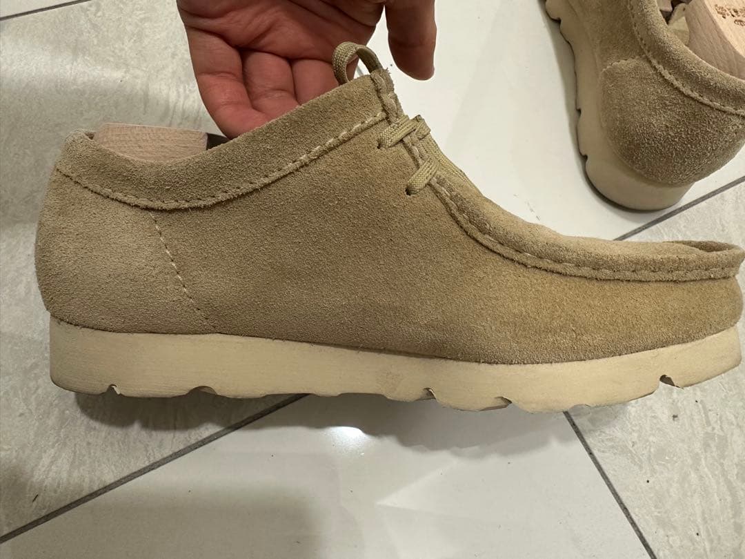 Clarks Wallabee gtx クラークスワラビーゴアテックスメープル