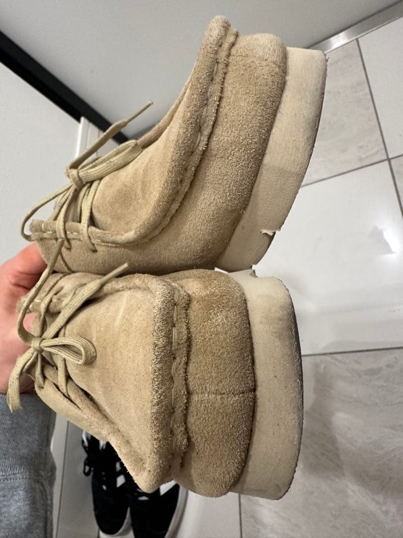 Clarks Wallabee gtx クラークスワラビーゴアテックスメープル