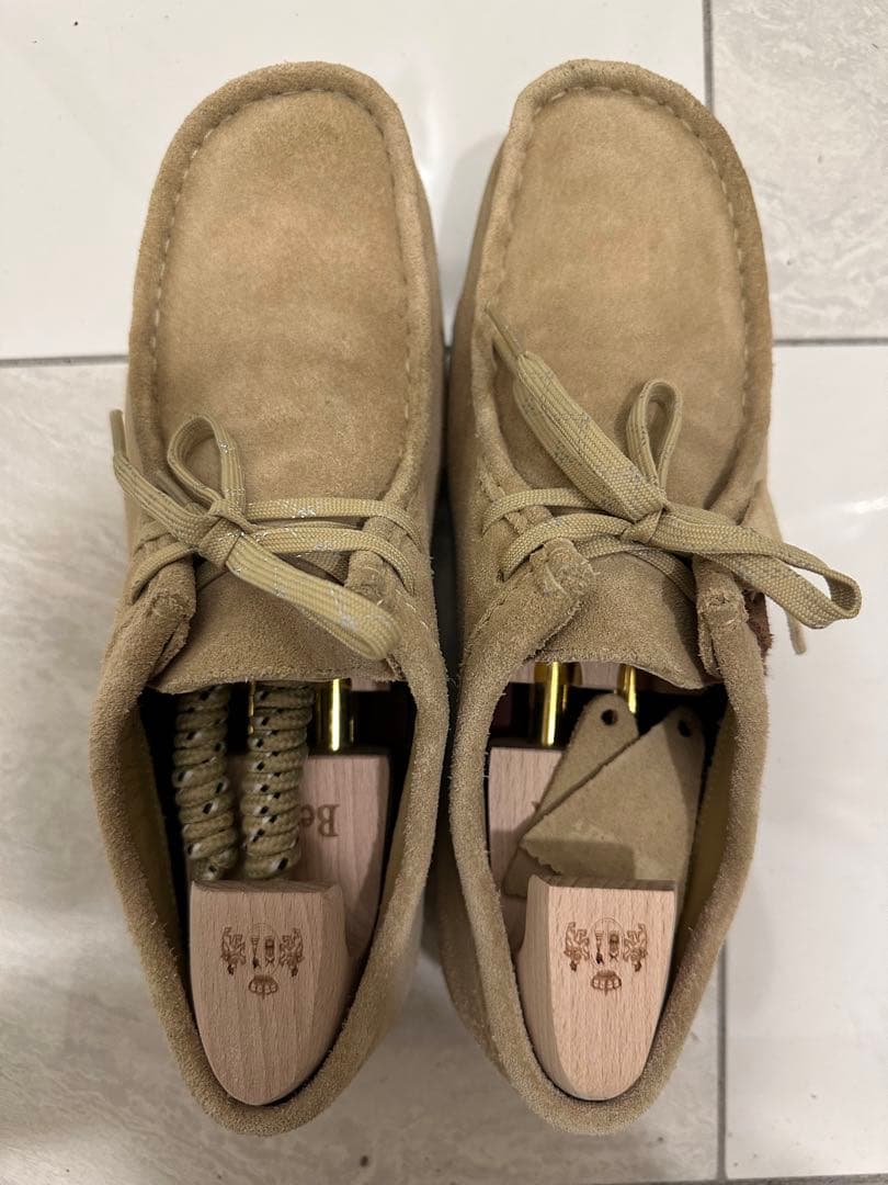 Clarks Wallabee gtx クラークスワラビーゴアテックスメープル
