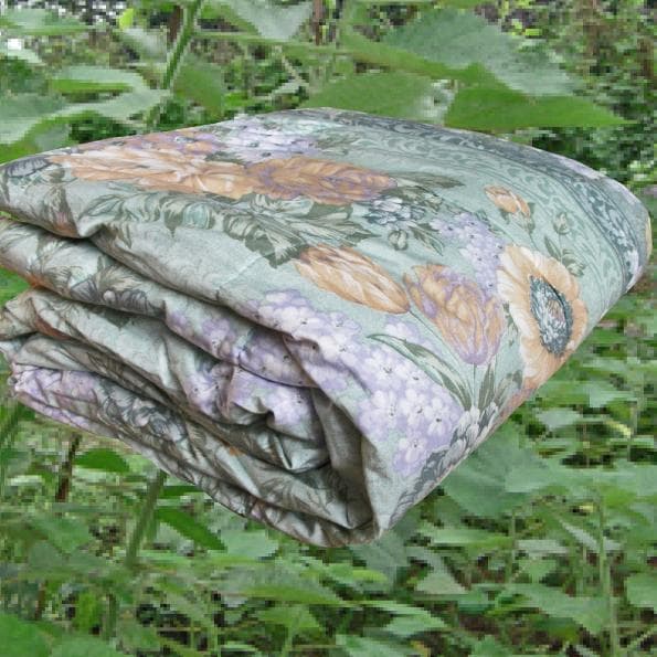 手づくり真綿ふとん 増量　シングル　3137ブルー