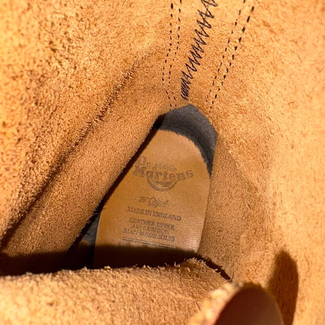 ドクターマーチン　英国製　チェリーレッド