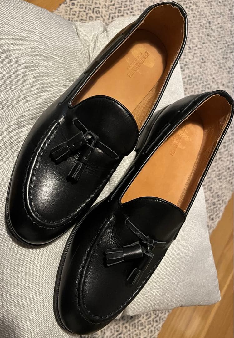 【美品】beauty&youth ビューティーアンドユース　タッセルローファー