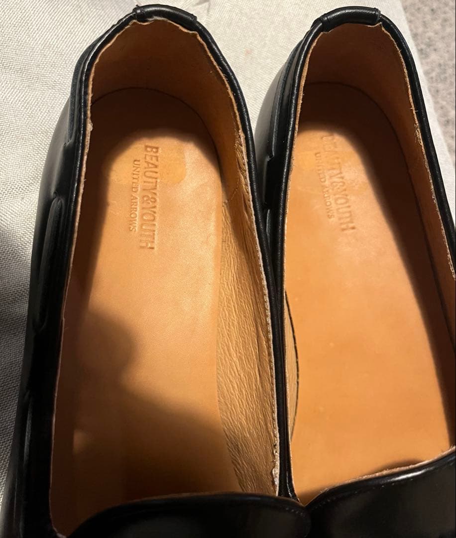 【美品】beauty&youth ビューティーアンドユース　タッセルローファー