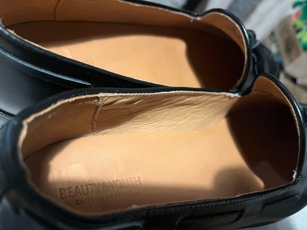 【美品】beauty&youth ビューティーアンドユース　タッセルローファー
