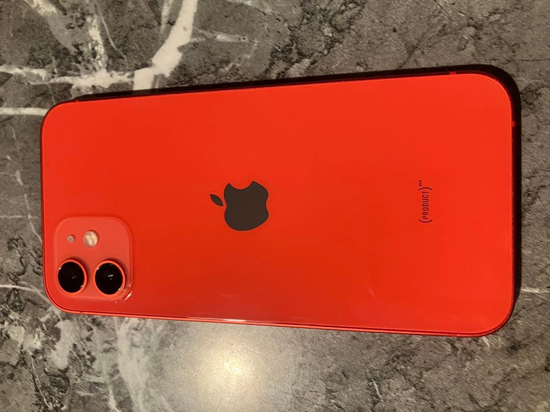 Apple iPhone 12 (PRODUCT(RED)) 本体　箱なし