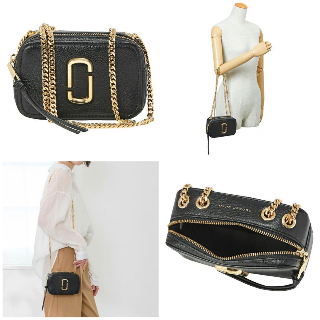 【プリン（整理中）】 Marc Jacobs ブラックショルダーバッグ