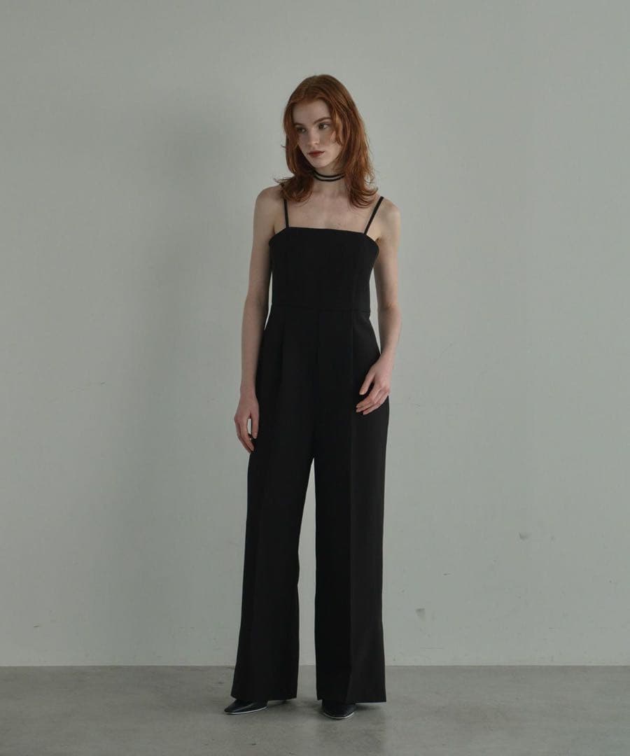 ANDRESD オールインワンドレス　パンツドレス　ブラック