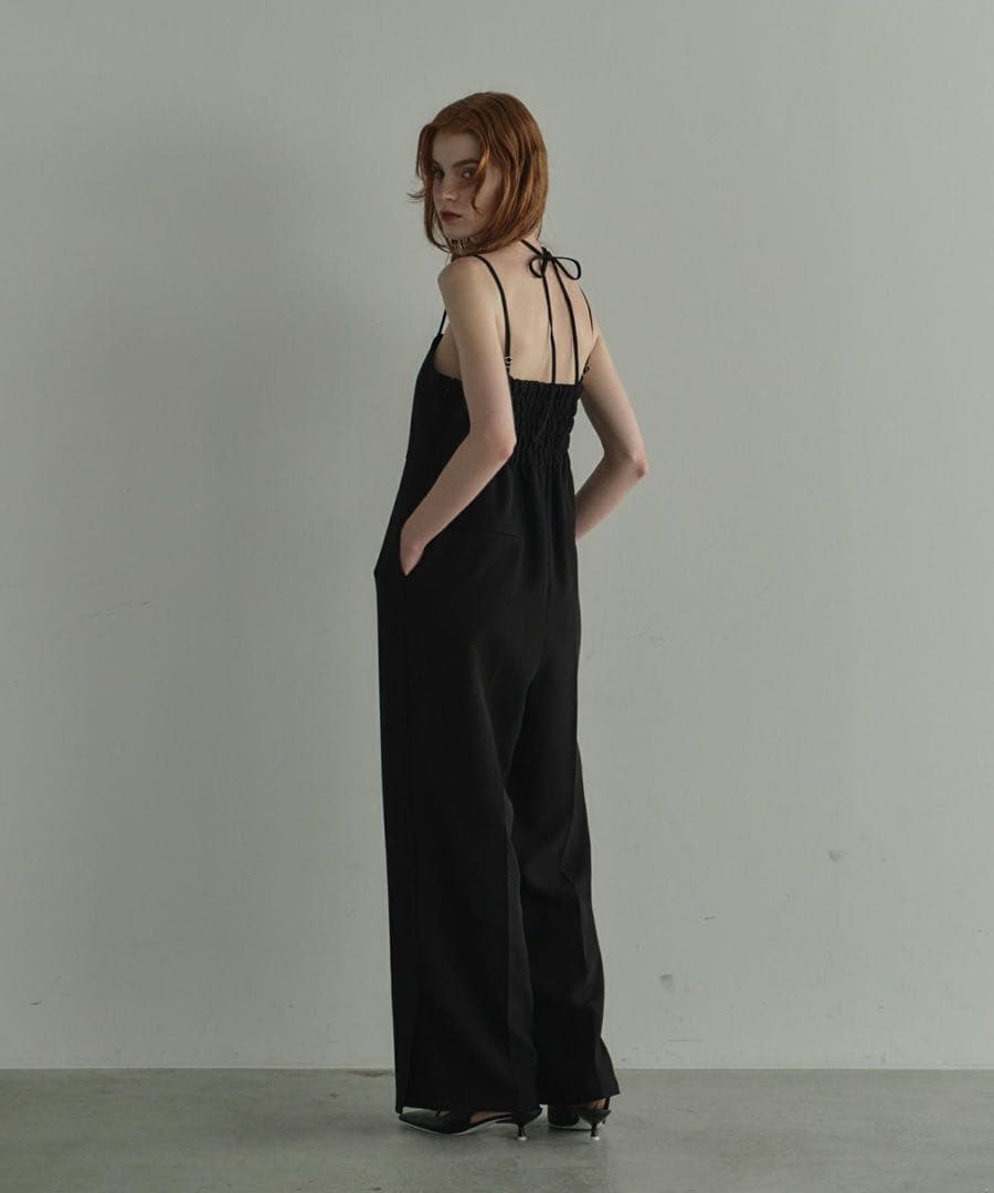 ANDRESD オールインワンドレス　パンツドレス　ブラック