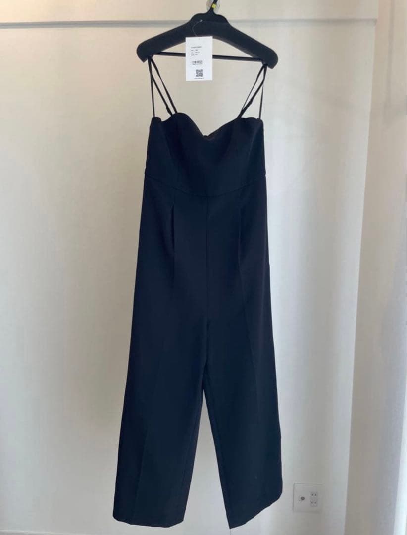 ANDRESD オールインワンドレス　パンツドレス　ブラック