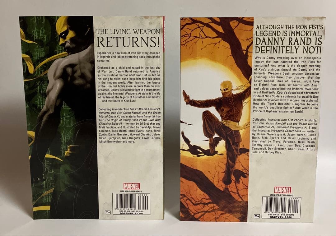 THE IMMORTAL IRON FIST　コンプリート・コレクション