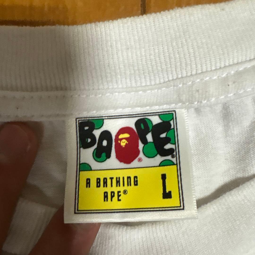 A BATHING APE Tシャツ Lサイズ 1993年製