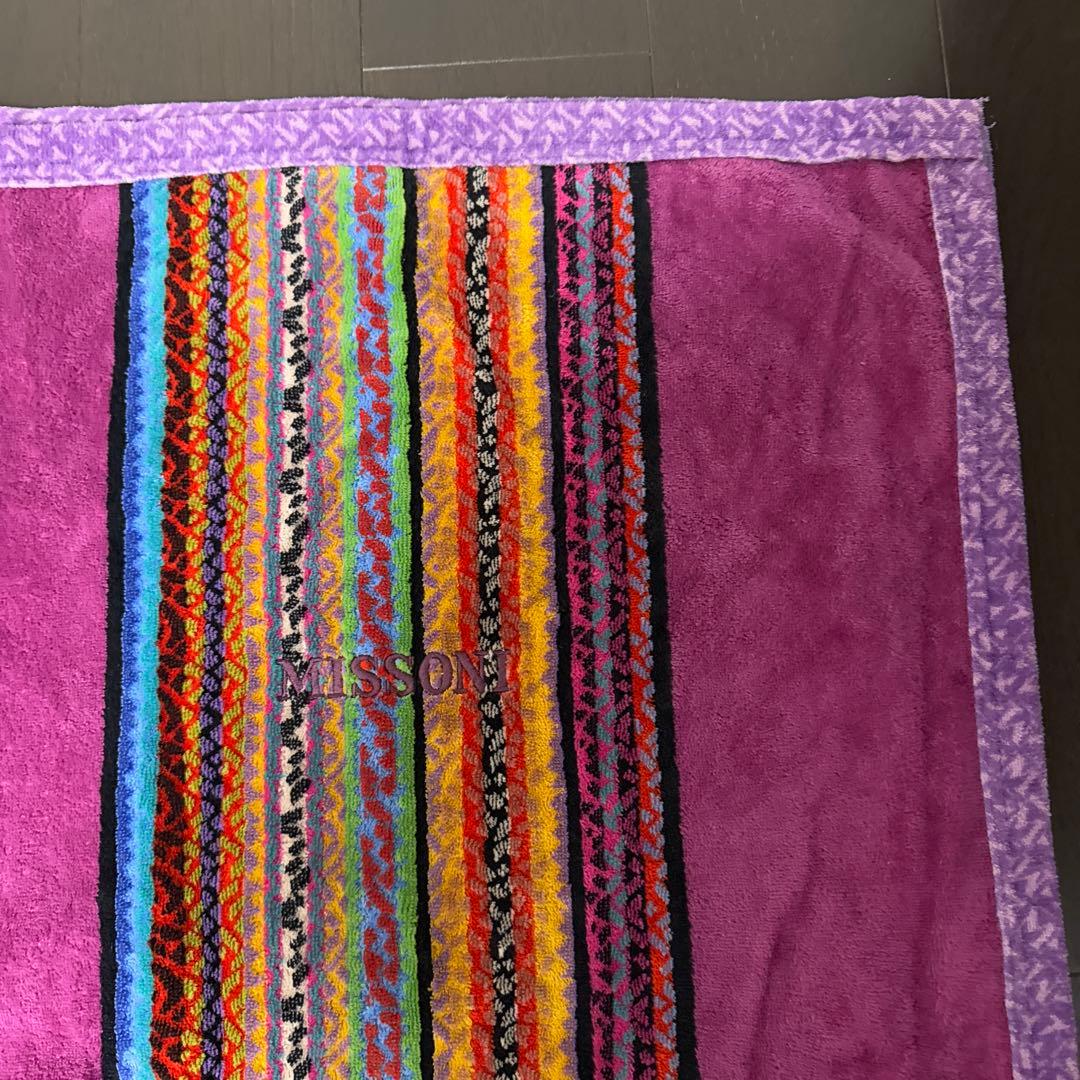 MISSONI 綿毛布　140×200
