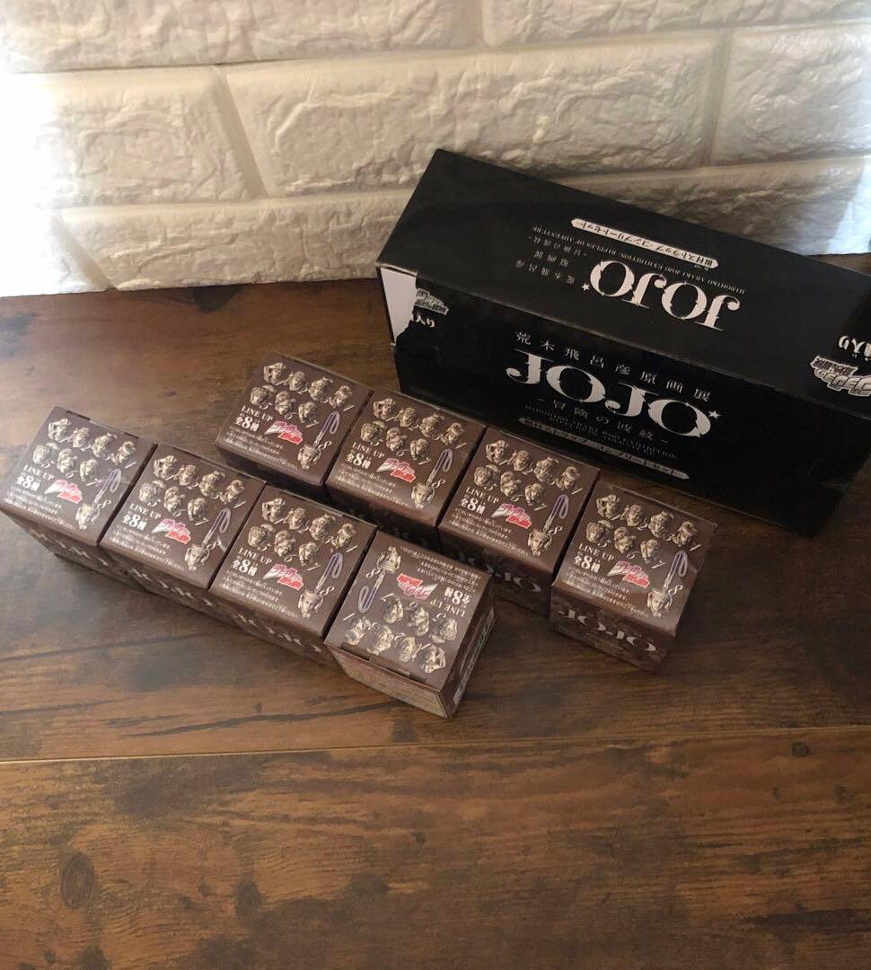 ジョジョの奇妙な冒険　荒木飛呂彦原画展限定 根付けストラップ　コンプリートセット