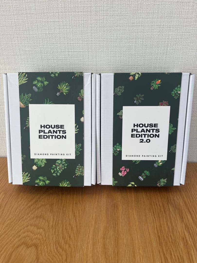 【再値下げ】ダイヤモンドアート ペイントジェム ハウスプランツエディション1と2