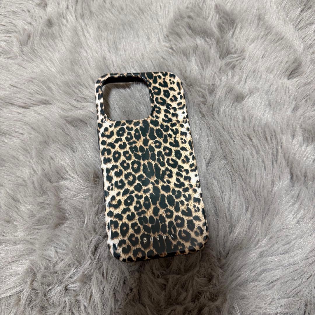 BURGA ヒョウ柄 iPhone用ケース iPhone 16pro