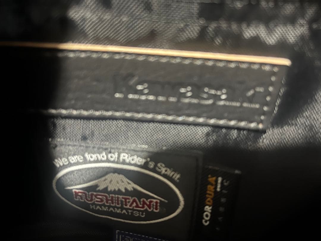 kushitani kawasaki コラボ　ヒップバック　美品