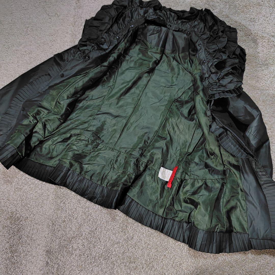 NOKO OHNO 42　ノコオーノ　美品　フリル　ビーズ　薔薇柄　ジャケット