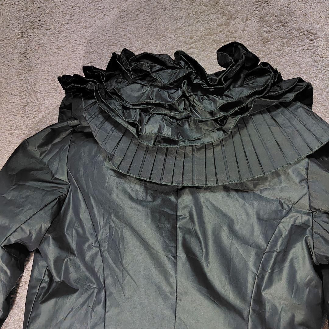 NOKO OHNO 42　ノコオーノ　美品　フリル　ビーズ　薔薇柄　ジャケット