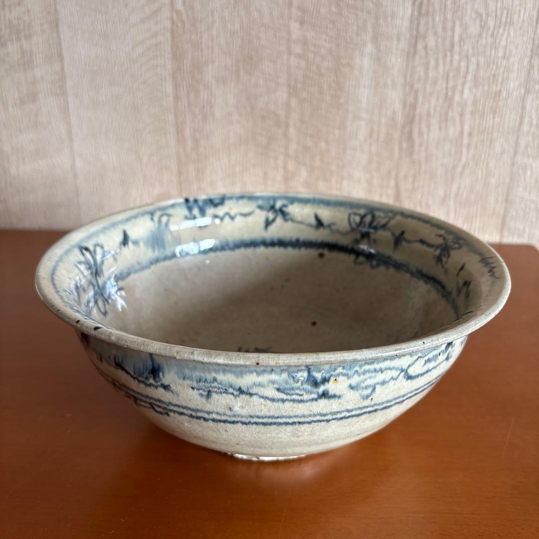 藤田佳三氏作 安南染付け鉢